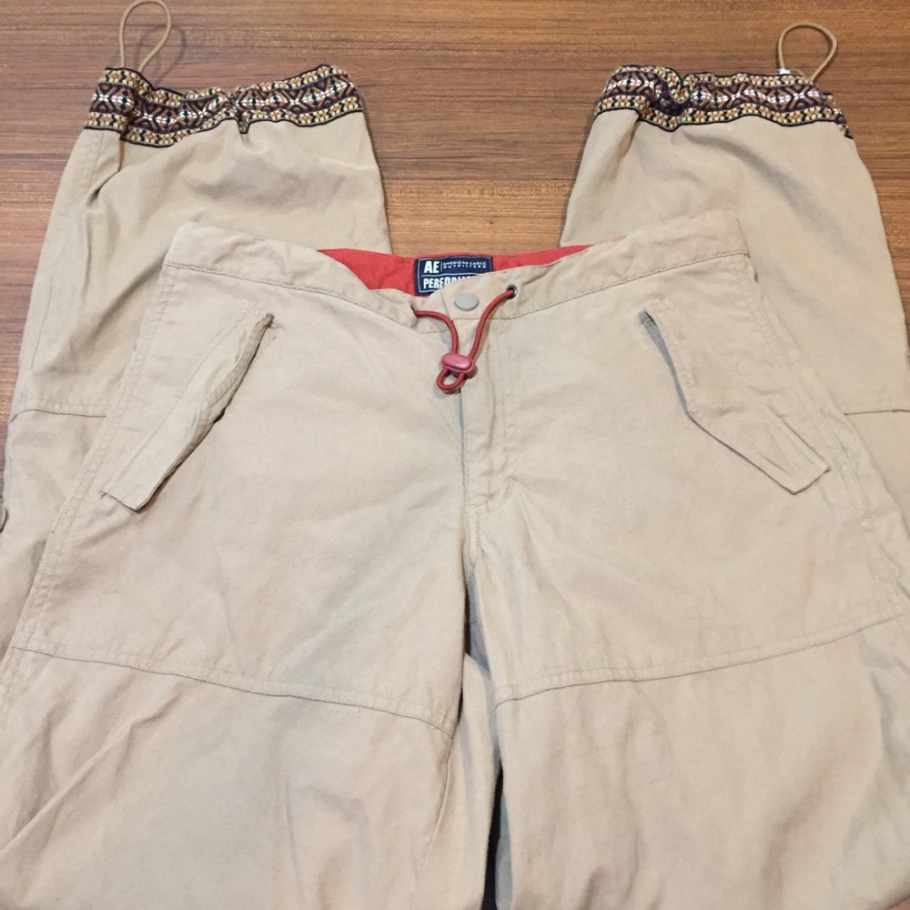 🔴AMERICAN EAGLE women’s tan pants size 8